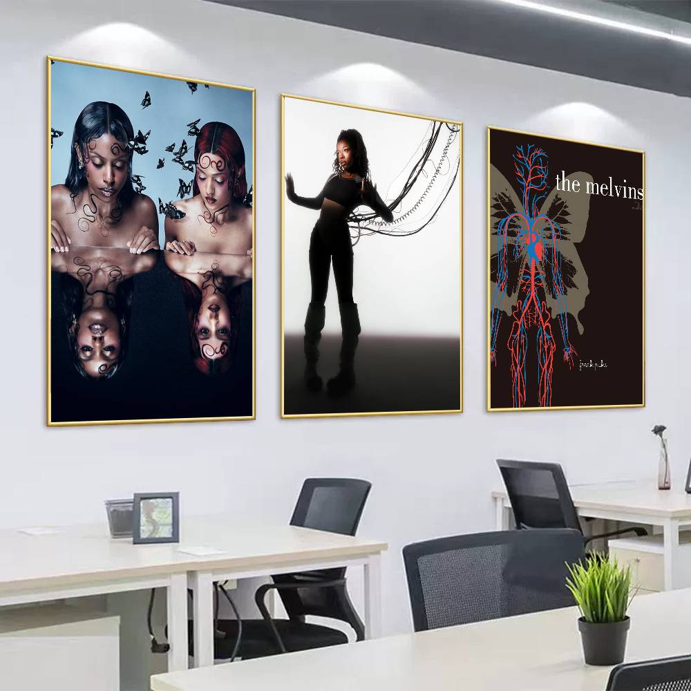 Nova Decor & Lighting Julestjerne - Band N-Nova T-Twins Parasites Butterflies Poster