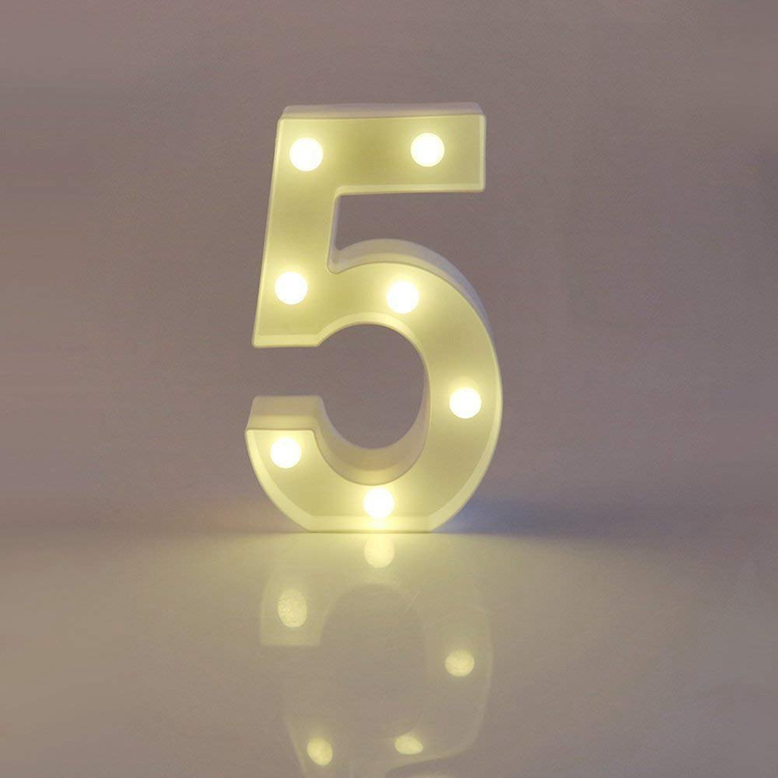 Lighting Decoration Stand - Light Up Letter Led Alphabet Number