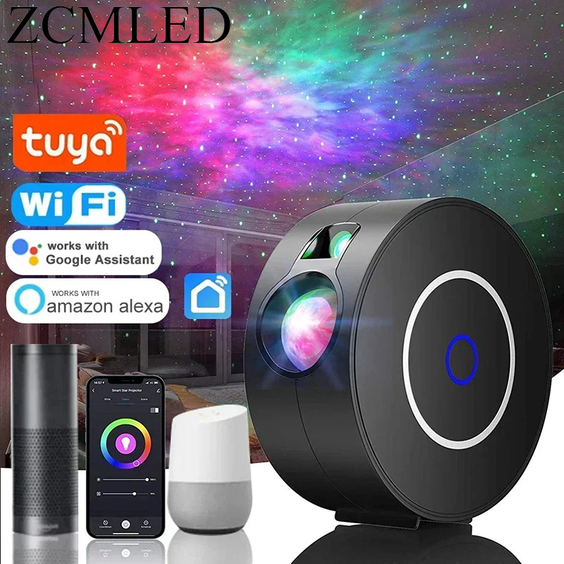 Sunset Lamp Projection - Tuya WiFi Intelligent Aurora Galaxy Starry