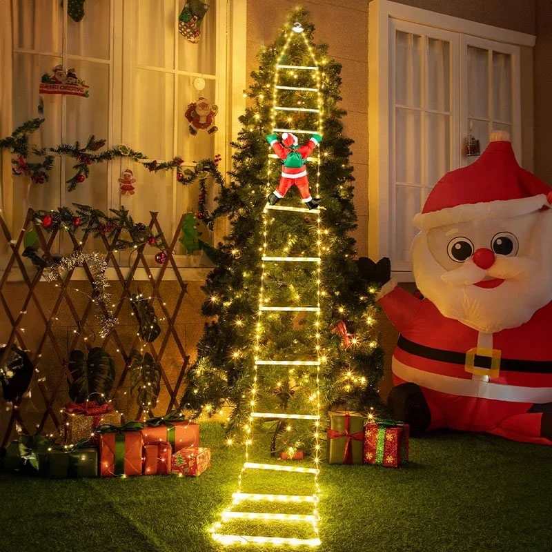 Lighting Decor Outdoor - LED Christmas Lights Christmas Decorative Ladder