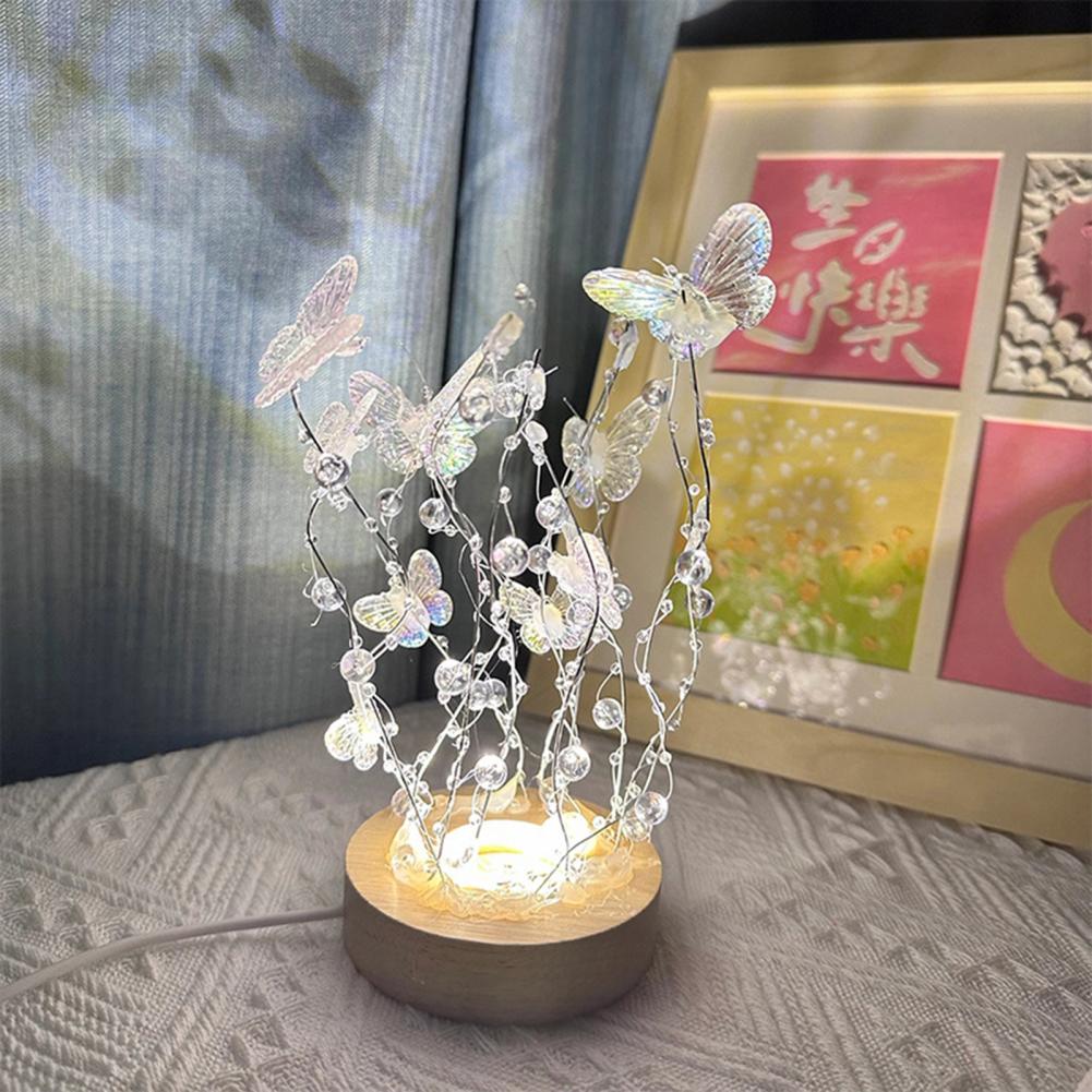Up Lighting Decor - DIY Butterfly Night Light Set Handmade