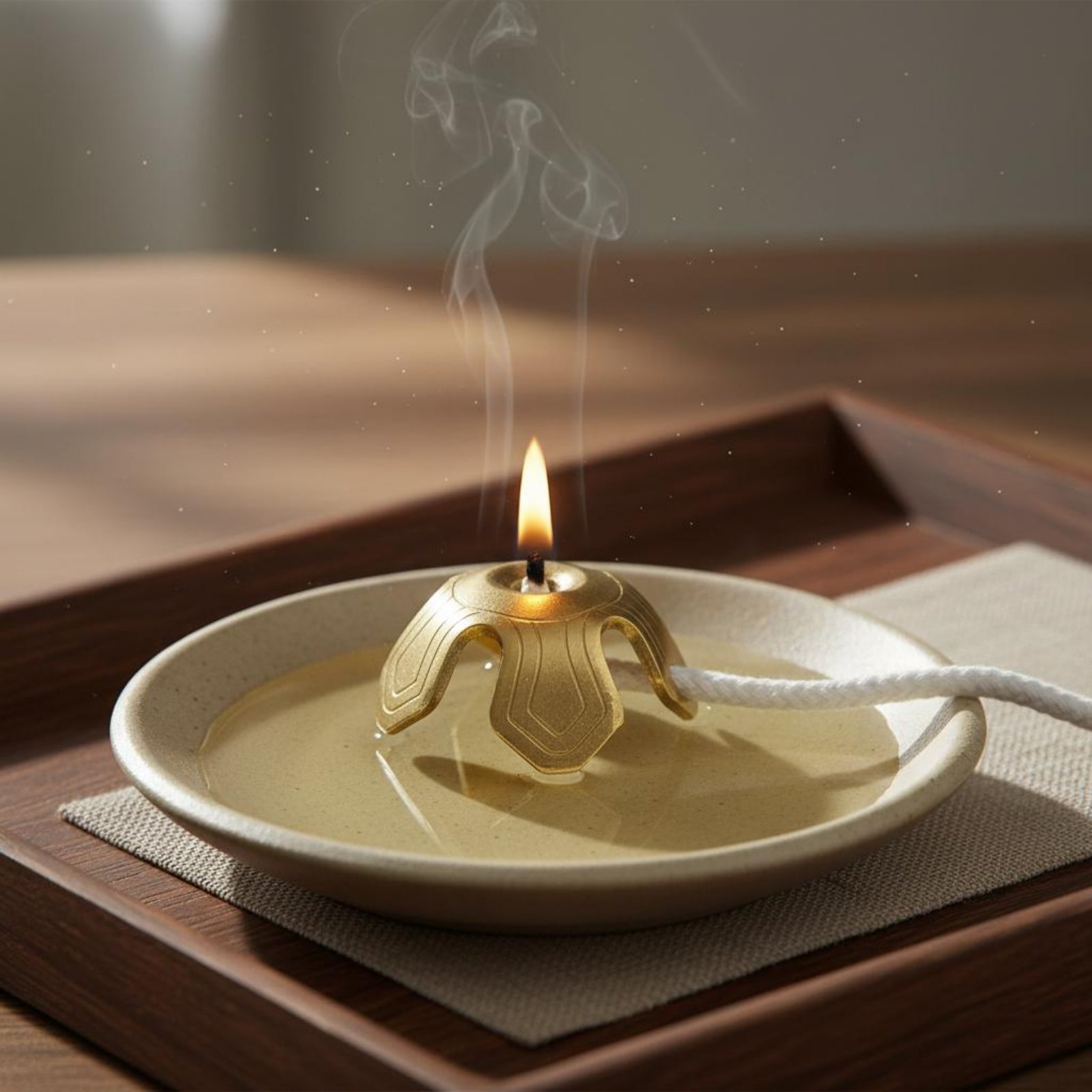 Lighting Decoration Stand - Oil Lamp Wick Holder Decorative DIY