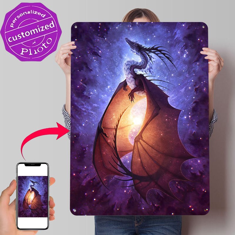 Nova Decor & Lighting Julestjerne - Nova 3D Texture Metal Poster Customized