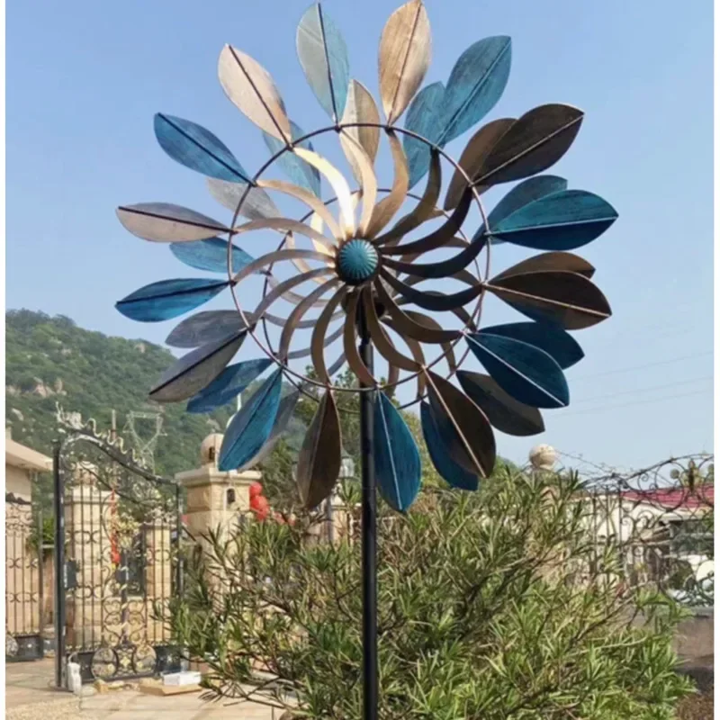 Lighting Decoration Stand - Outdoor Lawn Standing Ornaments Colorful Iron