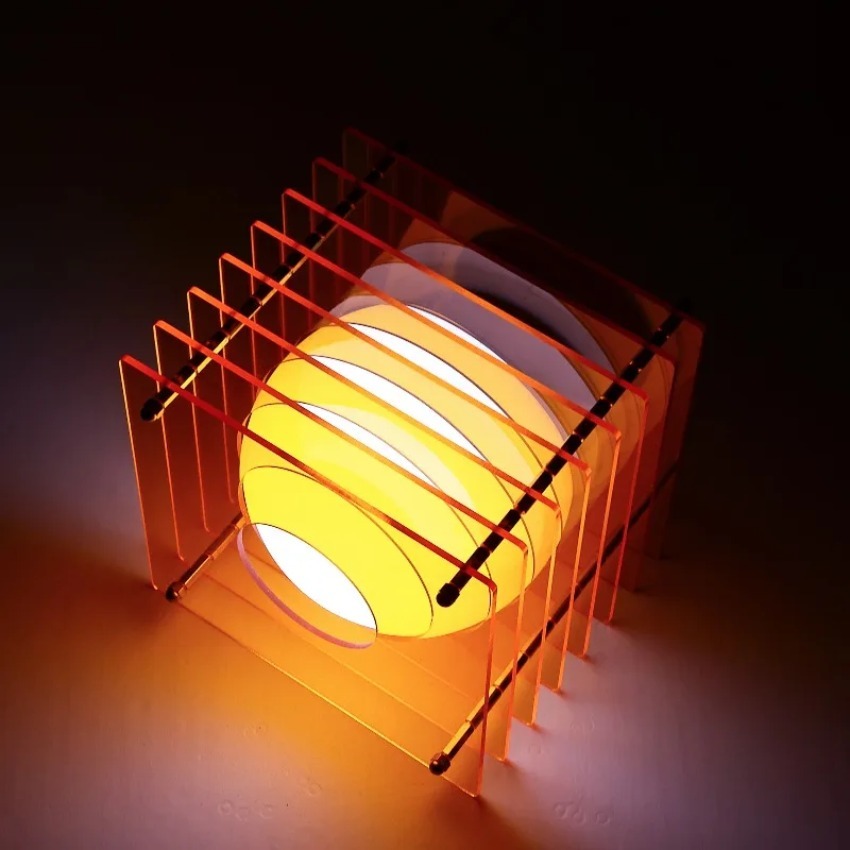 Lighting Decor For Home - DIY Moon Lamp Acrylic Thousand Layer
