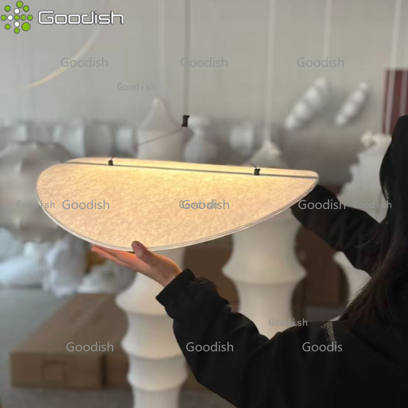 Japanese Lighting Decor - Wabi Sabi LED Silk Pendant Lights