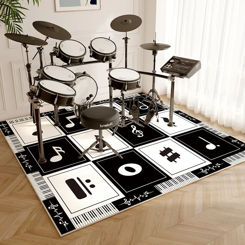 Decor Lighting Online - Drum Rug Soundproof Non-slip Floor Mat