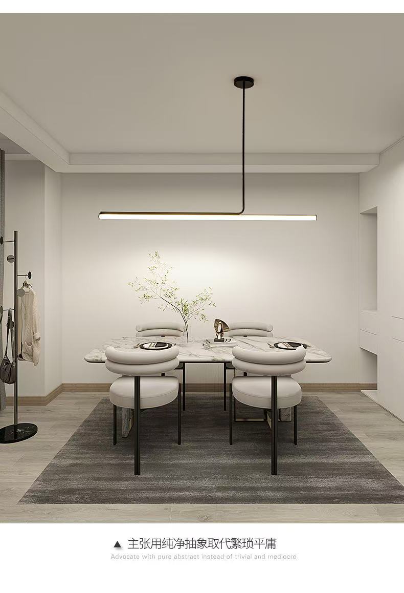 Modern LED Line Pendant Light  - огляд і ціна Decor Lighting Online