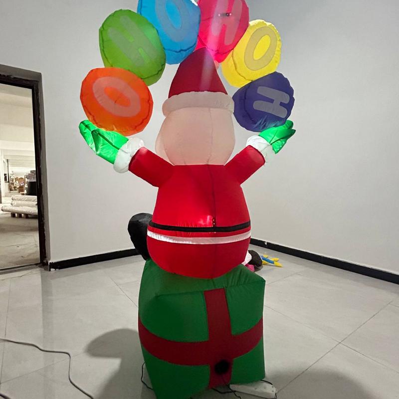 Blow Up Santa Inflatable Decor - огляд і ціна Up Lighting Decor