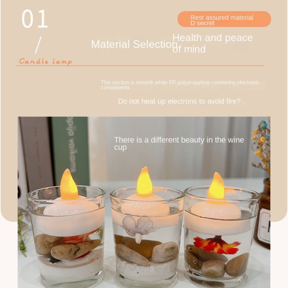 5Pcs Diwali Diya LED Light Flo - огляд і ціна Lighting Decoration For Diwali