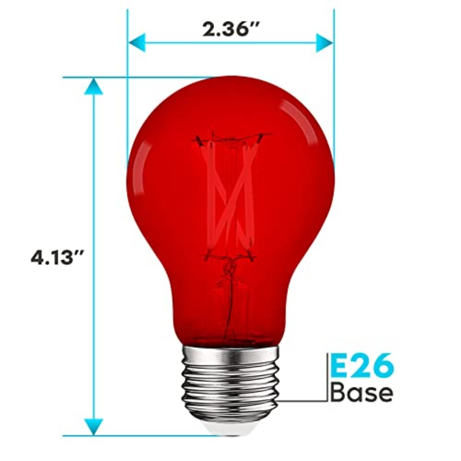 A19 Edison LED Light Bulbs, 4. - огляд і ціна Lighting Decor Outdoor