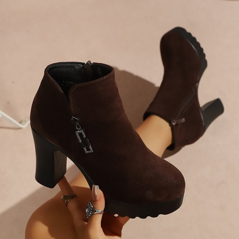 Women's Ankle Boots Round Toe  - огляд і ціна Up Lighting Decor