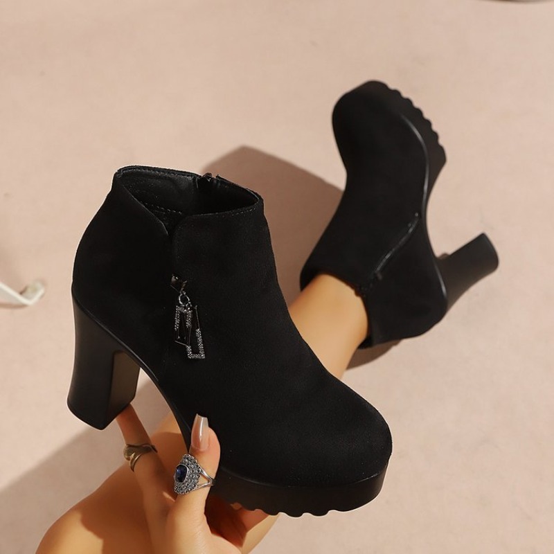 Women's Ankle Boots Round Toe  - огляд і ціна Up Lighting Decor