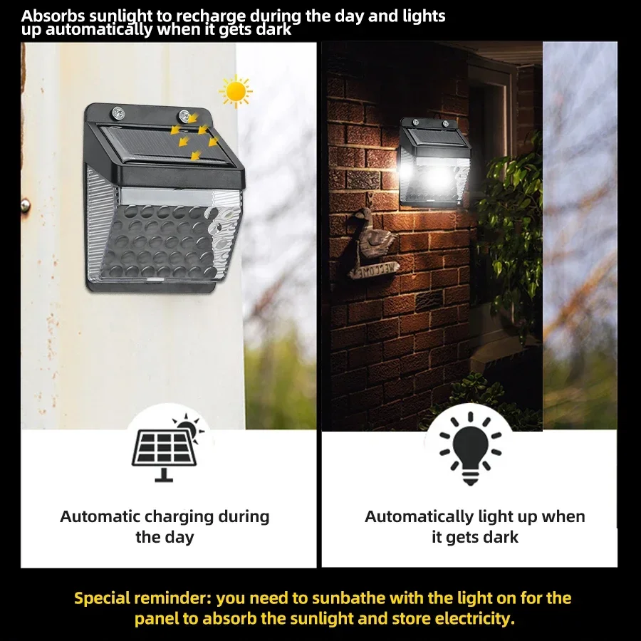 LED Solar Light PIR Motion Sen - огляд і ціна Lighting Decor Outdoor
