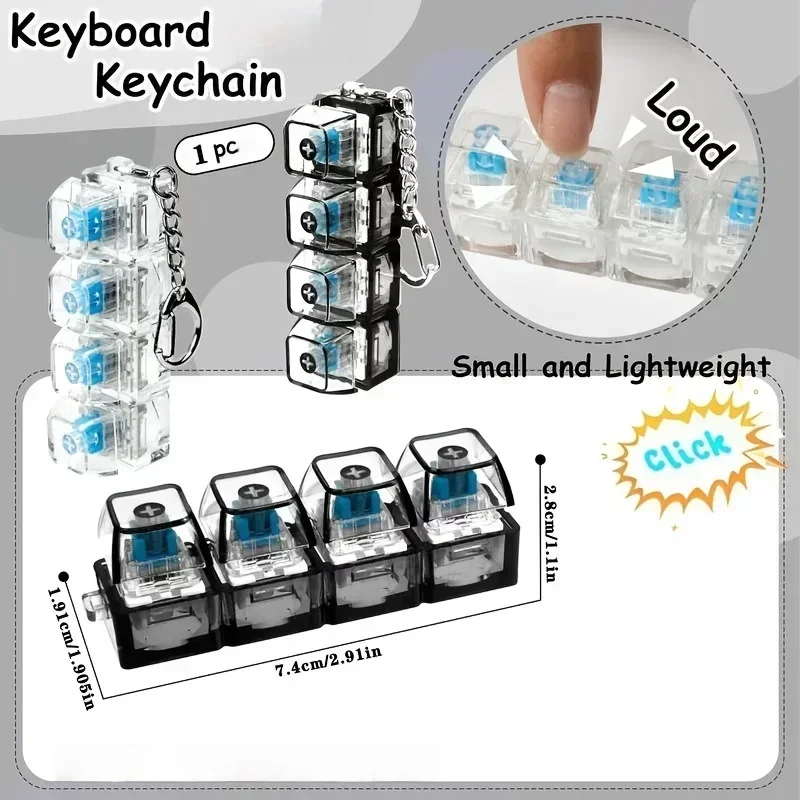 LED Light-Up Keychain Keyboard - огляд і ціна Up Lighting Decor