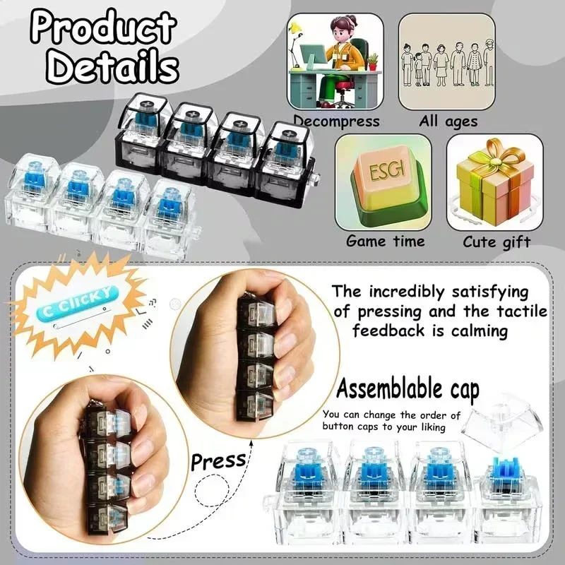 LED Light-Up Keychain Keyboard - огляд і ціна Up Lighting Decor