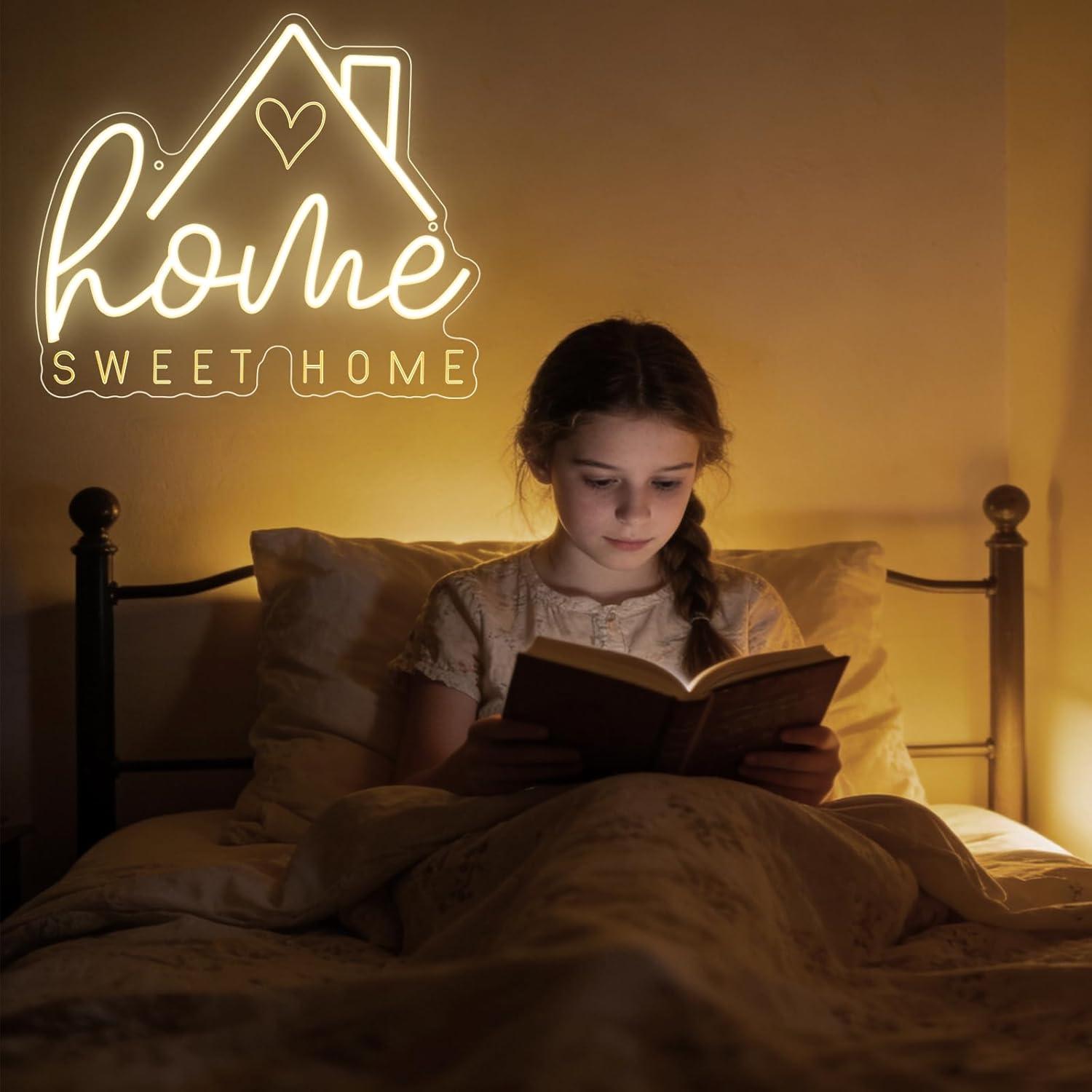Sweet Home Neon Sign USB Dimma - огляд і ціна Lighting Decor For Home