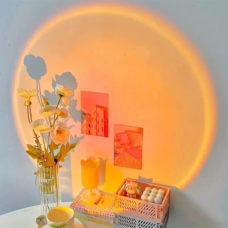 1pc USB Sunset Projection Lamp - огляд і ціна Sunset Lamp Projection
