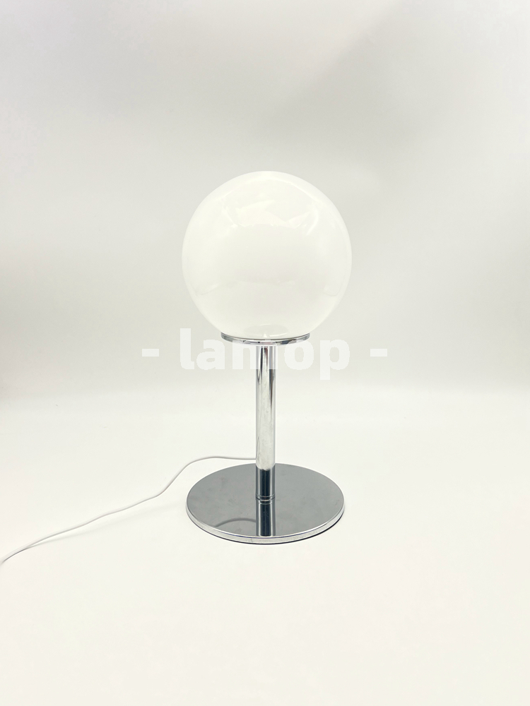 Milky White Solid Globe Chrome - огляд і ціна Decor Lighting & Decor Fires Photos