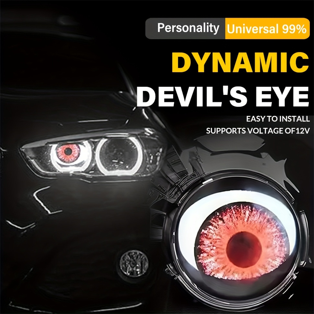  6-Mode Led Dynamic Devil Eye - огляд і ціна Decor Lighting & Decor Fires Photos