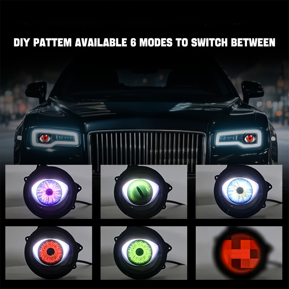  6-Mode Led Dynamic Devil Eye - огляд і ціна Decor Lighting & Decor Fires Photos
