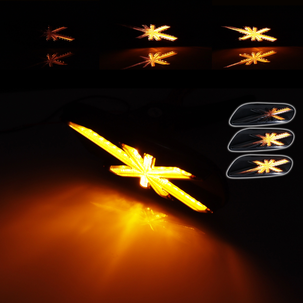 2pcs smoked lens Union Jack Am - огляд і ціна Union Lighting & Decor