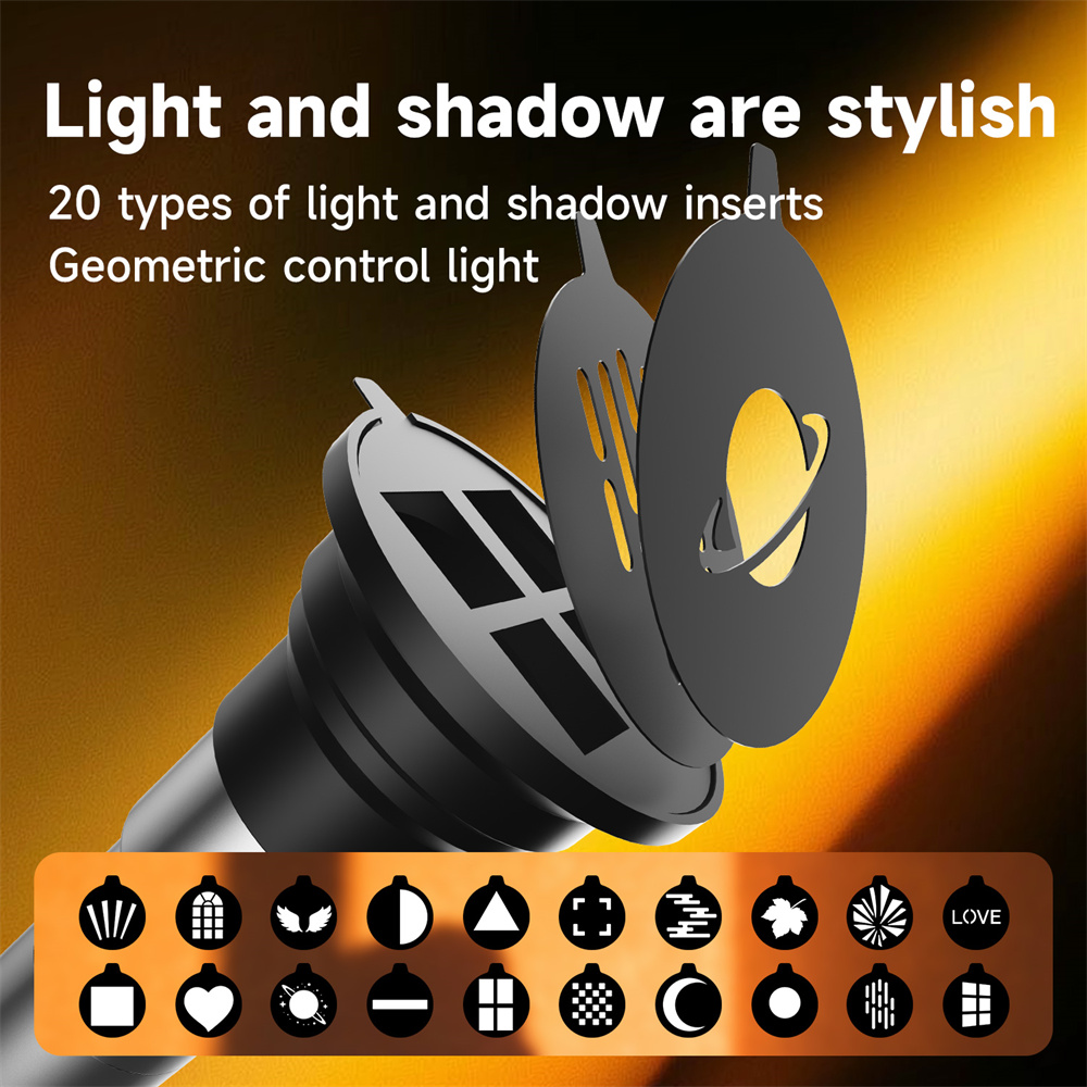 NEW Photography Flashlight 4-C - огляд і ціна Sunset Lamp Projection