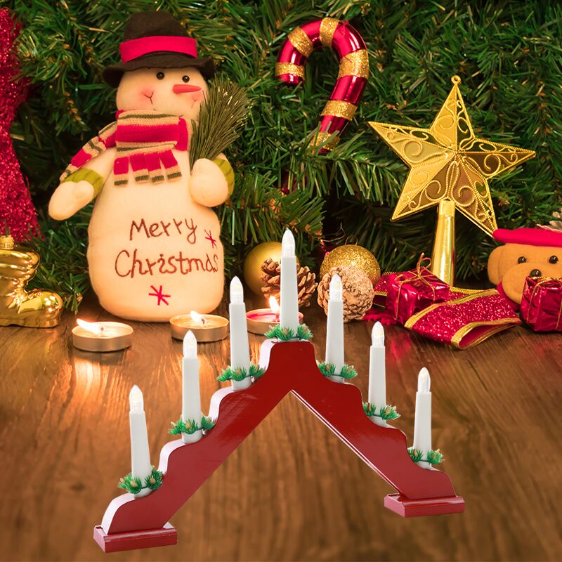Christmas wooden candle arch l - огляд і ціна Lighting Decor Woodbridge