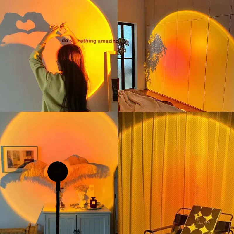 Sunset Lamp Night Light Multi  - огляд і ціна Sunset Lamp Projection