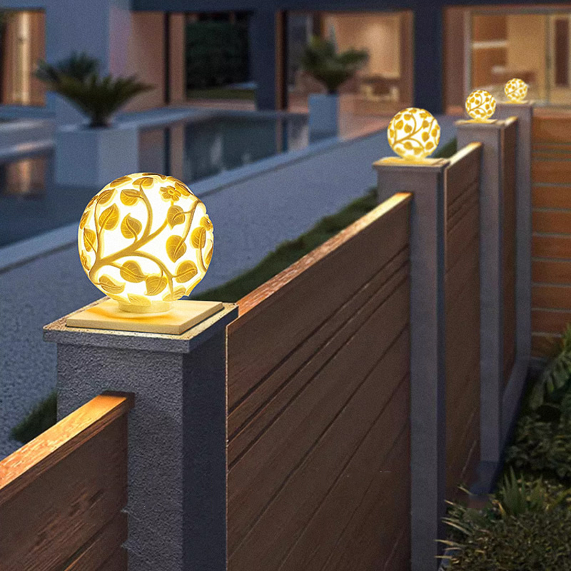 Outdoor column lights solar LE - огляд і ціна Lighting Decor Outdoor