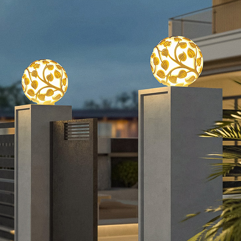 Outdoor column lights solar LE - огляд і ціна Lighting Decor Outdoor