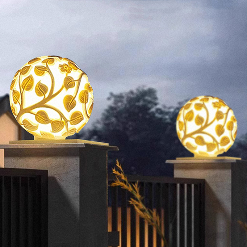 Outdoor column lights solar LE - огляд і ціна Lighting Decor Outdoor