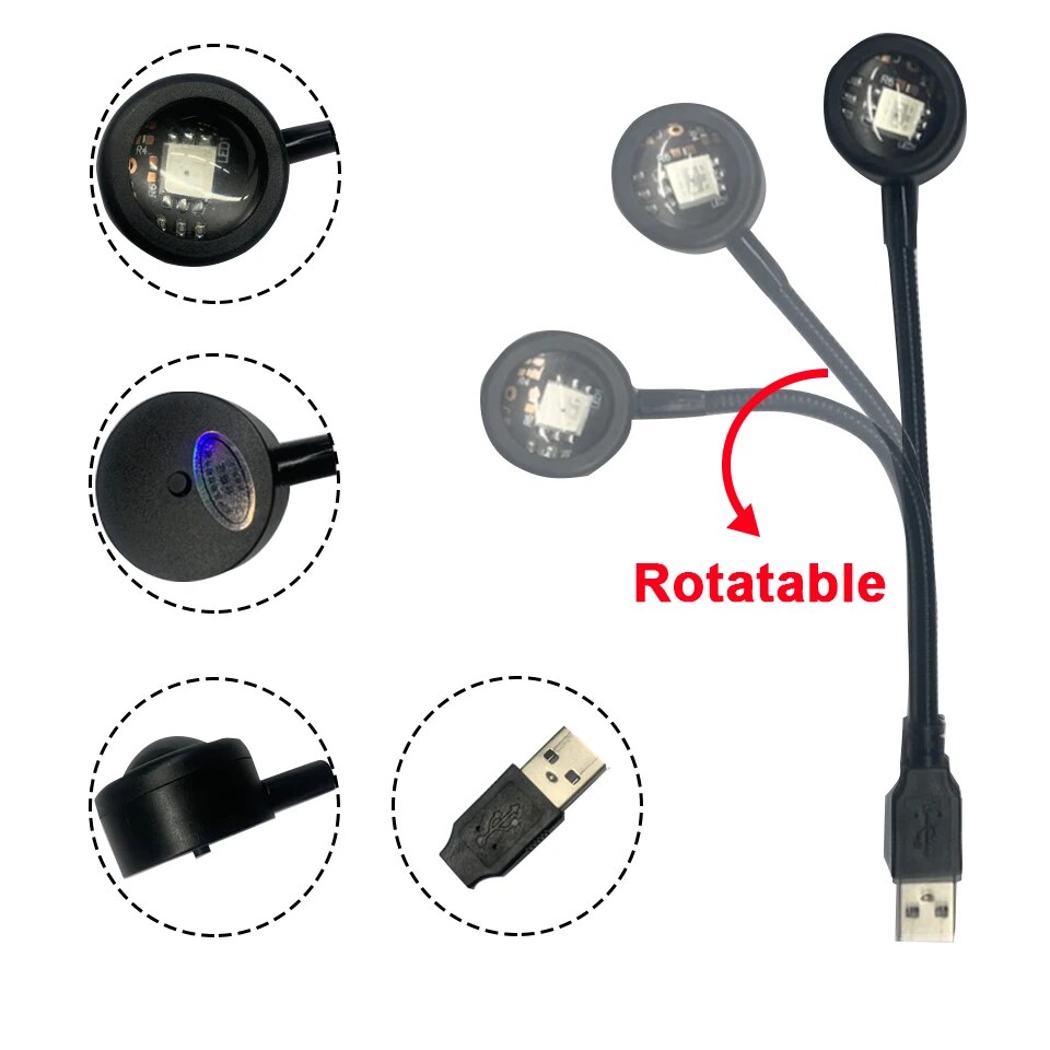 MeeToo USB Sunset Mood Lamp Le - огляд і ціна Sunset Lamp Projection