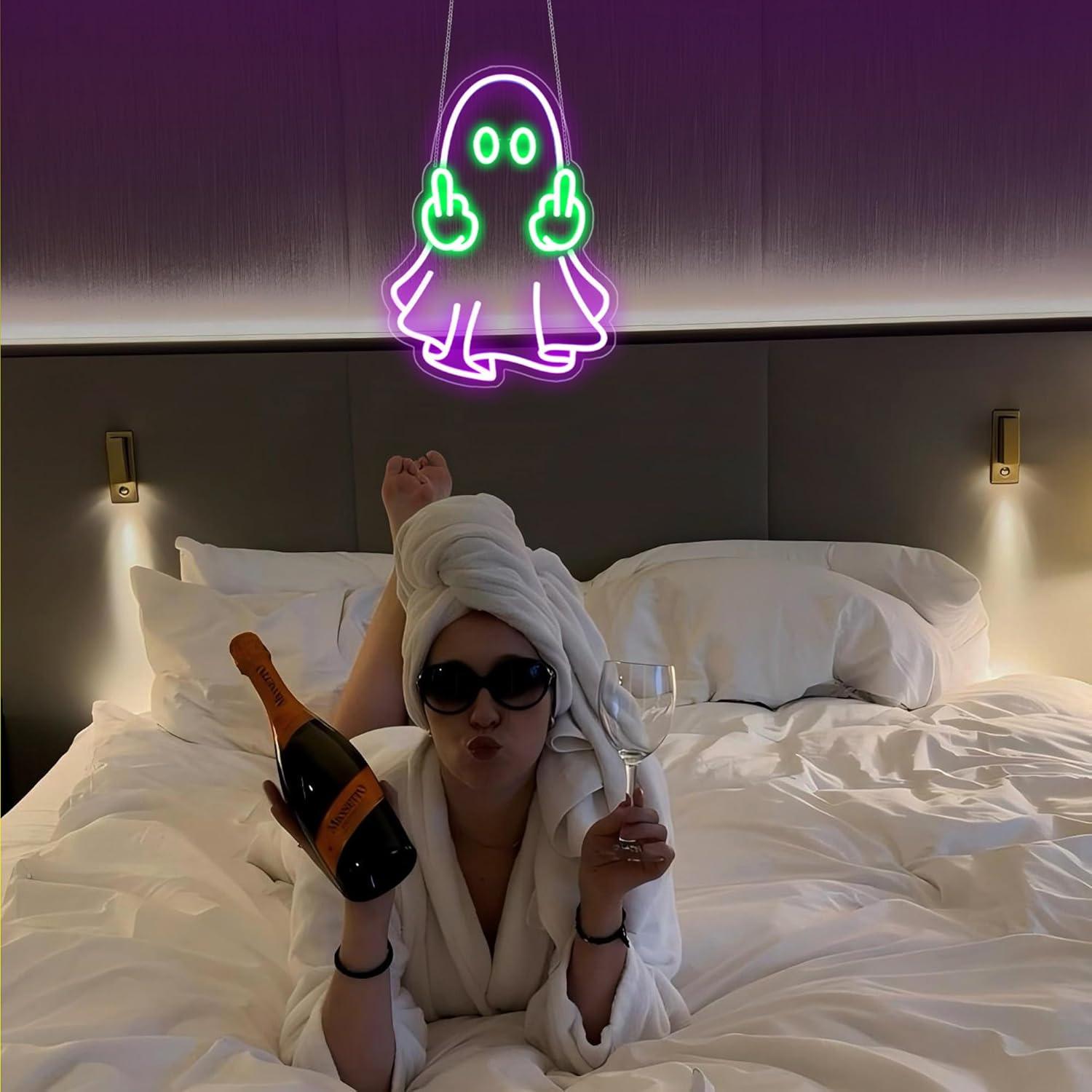 Ghost Neon Sign USB Powered LE - огляд і ціна Lighting Decor For Home
