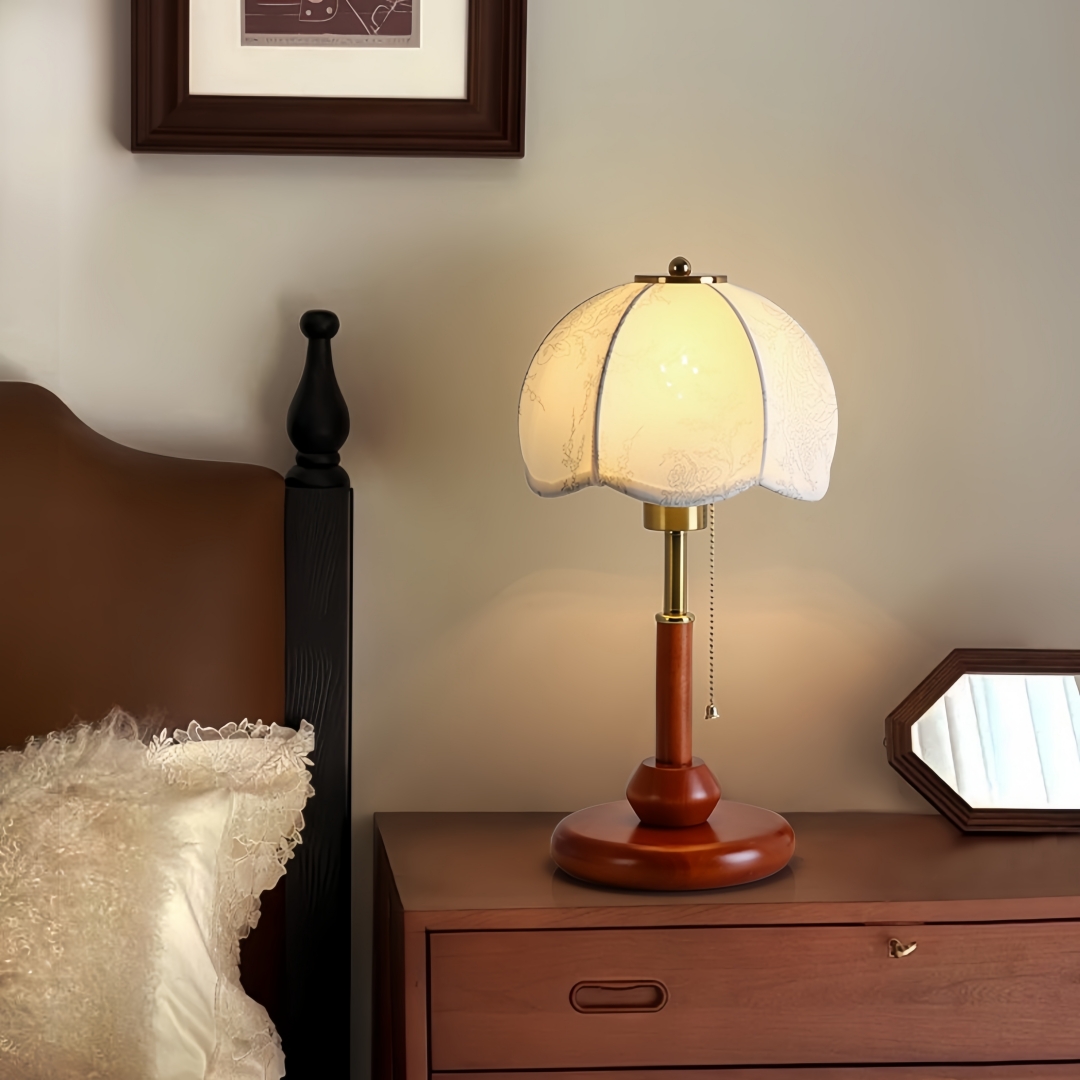 Vintage Scalloped Dome Table L - огляд і ціна Lighting Decor For Home
