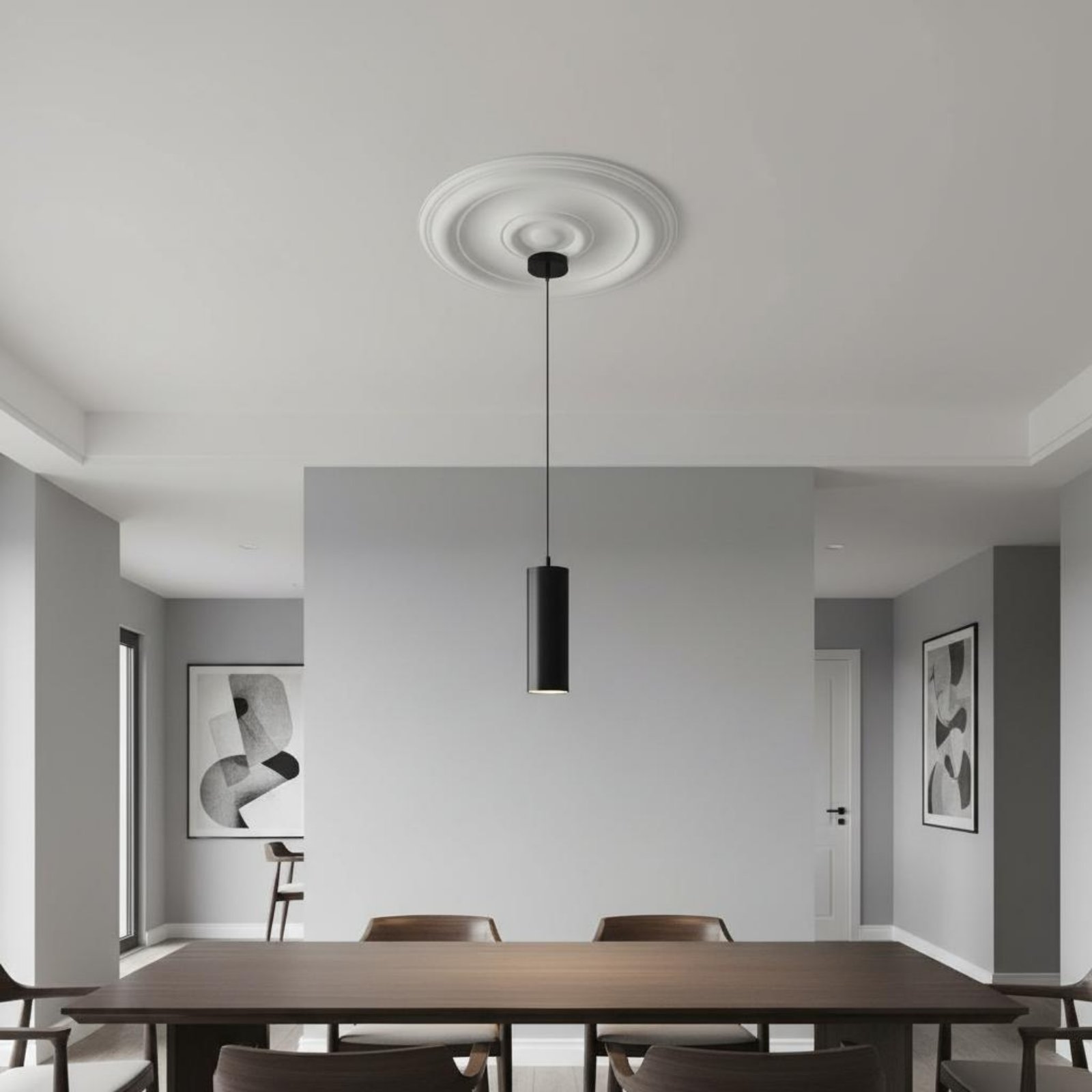 Round Ceiling Medallion Europe - огляд і ціна Decor Lighting & Decor Fires Photos