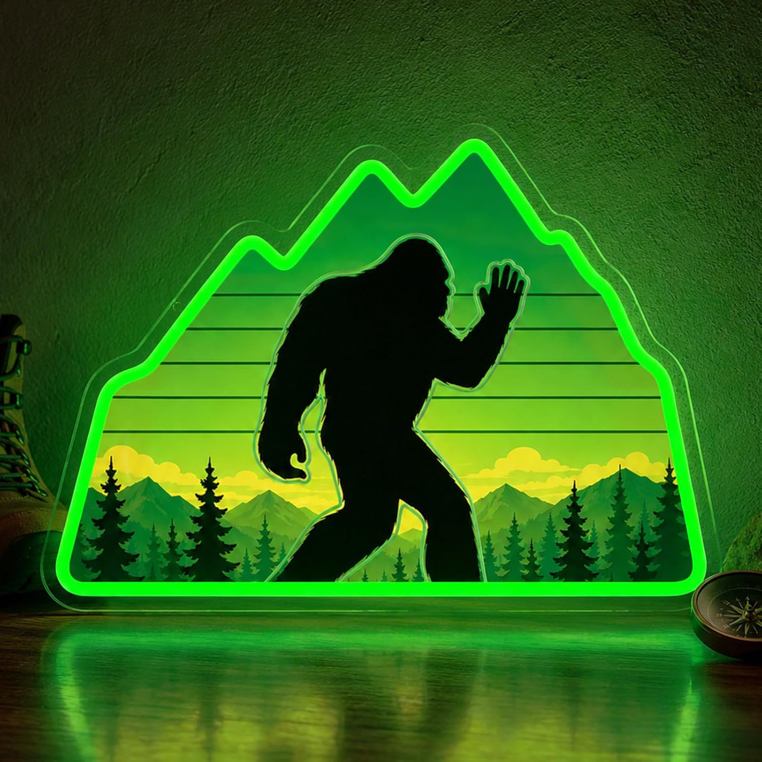 Mountain Forest Neon Sign LED  - огляд і ціна Lighting Decor Outdoor