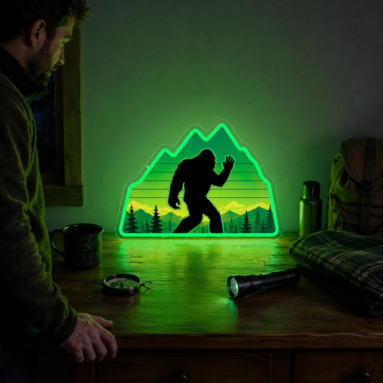 Mountain Forest Neon Sign LED  - огляд і ціна Lighting Decor Outdoor