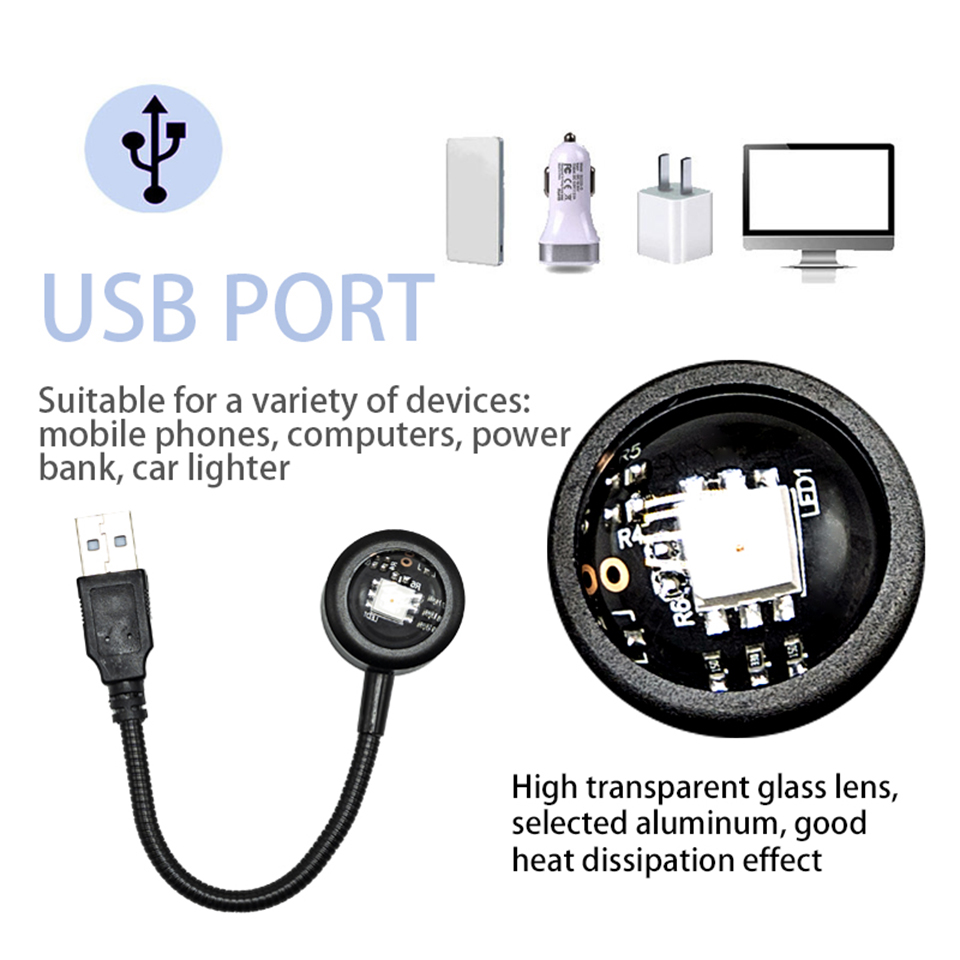 USB LED Sunset Lamp Projector  - огляд і ціна Sunset Lamp Projection