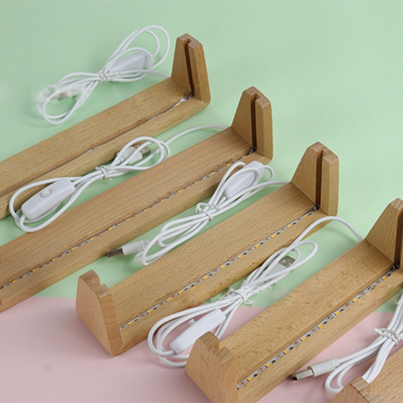 5/6/7/8/10Inch Wooden U-Shape  - огляд і ціна Lighting Decoration Stand