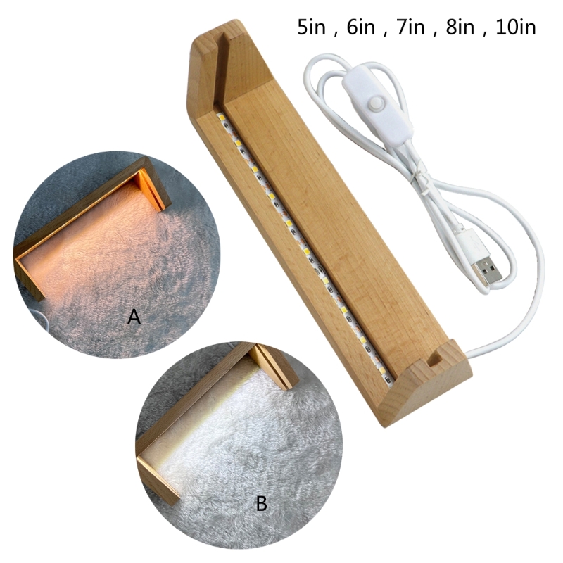 5/6/7/8/10Inch Wooden U-Shape  - огляд і ціна Lighting Decoration Stand