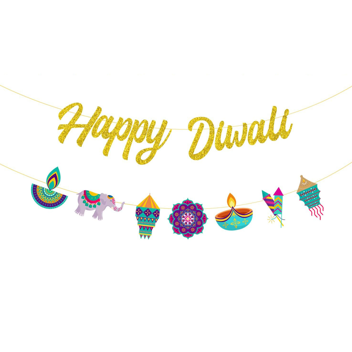 Diwali Party Decorations Happy - огляд і ціна Lighting Decoration For Diwali