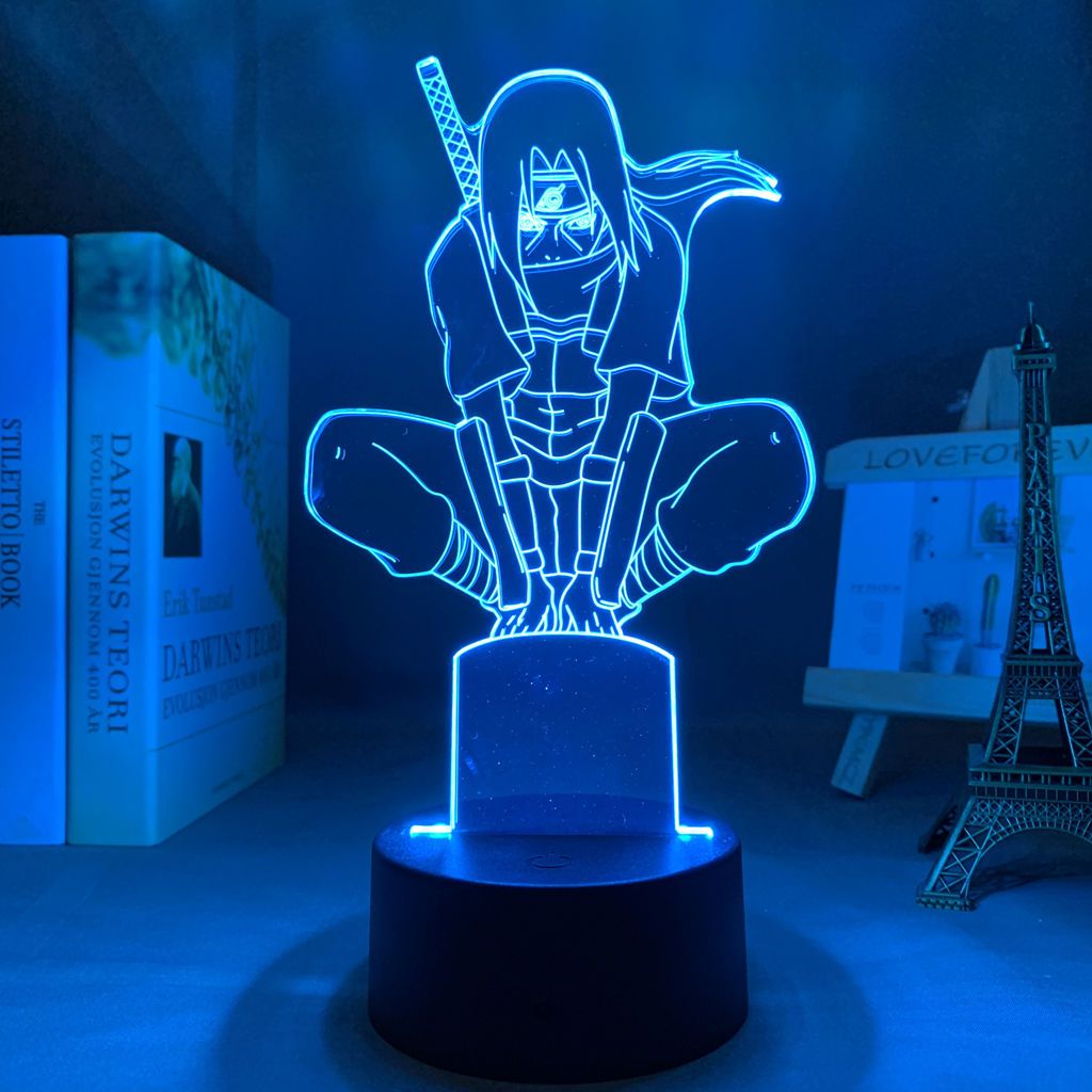NARUTO Itachi Uchiha Anime Car - огляд і ціна Lighting Decoration Stand