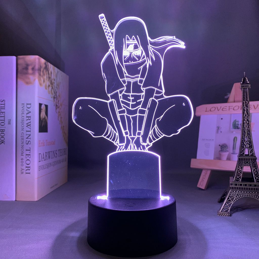 NARUTO Itachi Uchiha Anime Car - огляд і ціна Lighting Decoration Stand