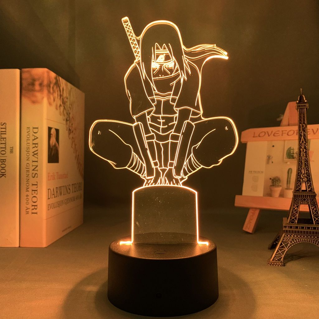 NARUTO Itachi Uchiha Anime Car - огляд і ціна Lighting Decoration Stand