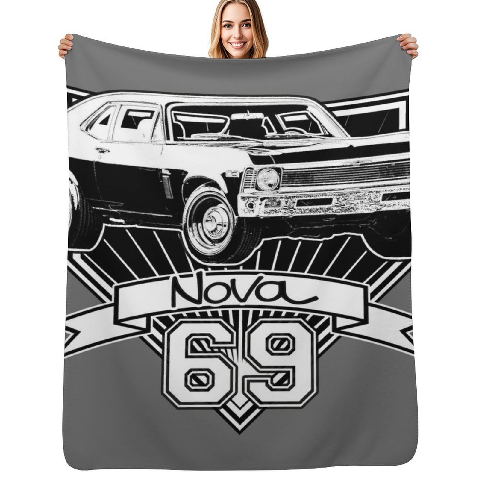1969 Nova Throw Blanket Soft H - огляд і ціна Nova Decor & Lighting Julestjerne