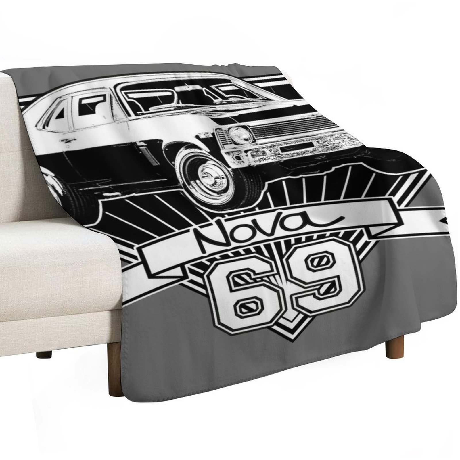 1969 Nova Throw Blanket Soft H - огляд і ціна Nova Decor & Lighting Julestjerne