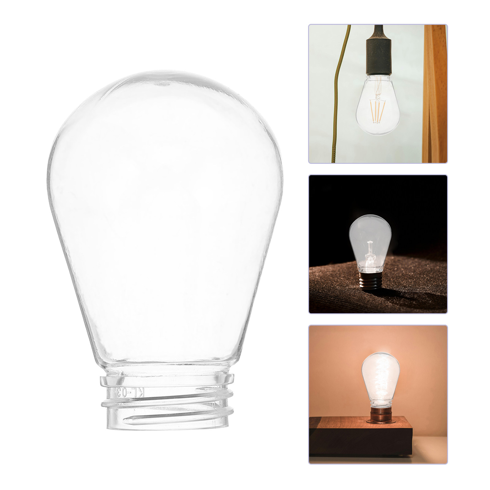 30Pcs Clear Light Bulb Covers  - огляд і ціна Lighting Decoration Stand