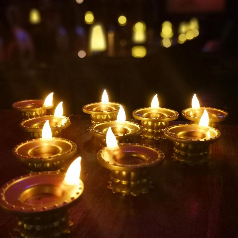 BHBD-Waterproof Flameless Oil  - огляд і ціна Lighting Decoration For Diwali