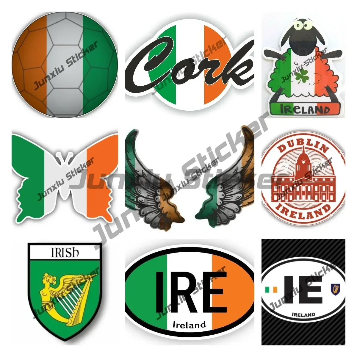 Ireland Flag Wings Creative Mo - огляд і ціна Decor Lighting Ireland